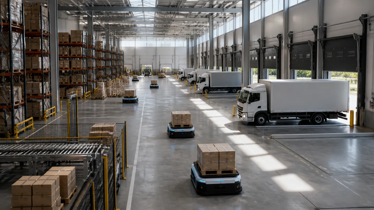 Automação Logística: Como o HubyLog Revoluciona a Gestão de Pátios e Armazéns