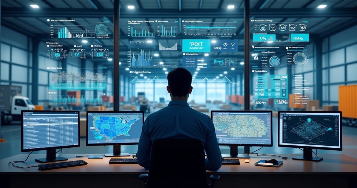 IA na Logística: Como a Inteligência Artificial Está Transformando Operações Sem Substituir Pessoas